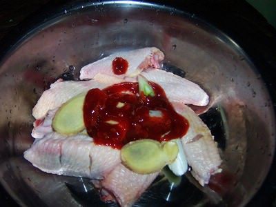 蒜香鸡翅串步骤4