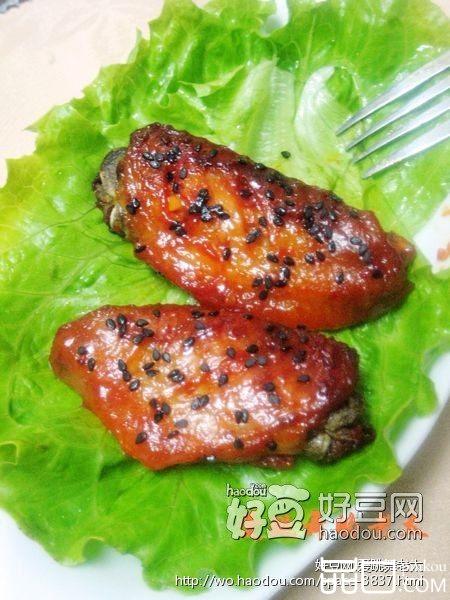 蒜香烧烤鸡翅中