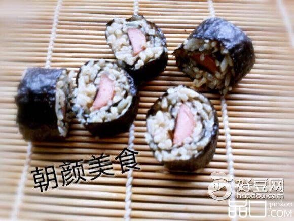 卤汤火腿肠寿司
