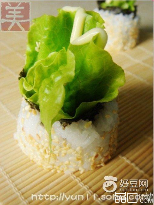 生菜沙拉寿司