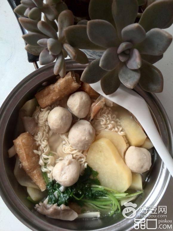 火锅型汤面