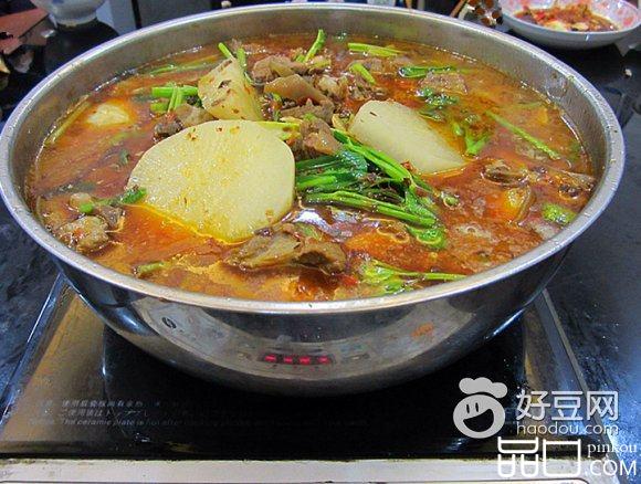 羊排萝卜火锅