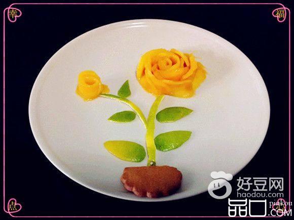 黄玫瑰花