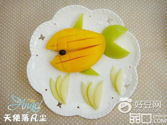 芒果小鱼果盘