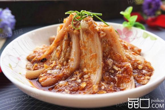 蒜泥白切肉