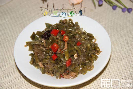 肉沫酸豆角粉条