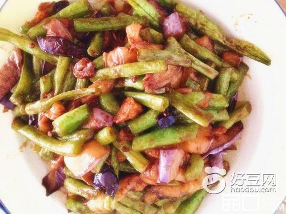 茄子烧豆角