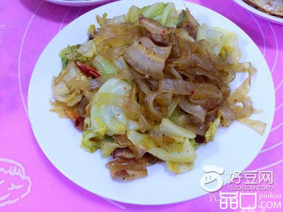 鱼香粉皮白菜五花肉