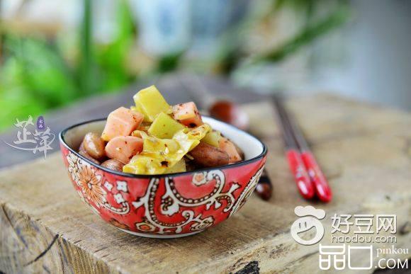 泡菜花生