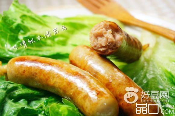 自制蒜香脆皮肠