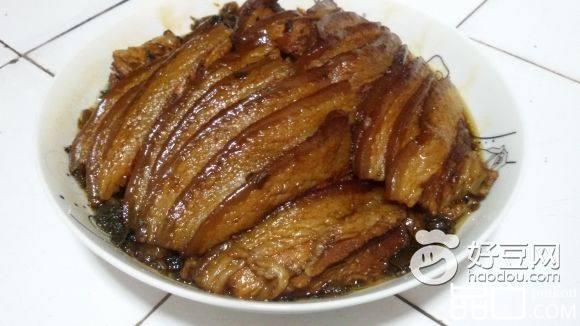 芽菜扣肉