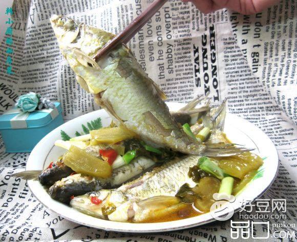 酸菜窜条鱼