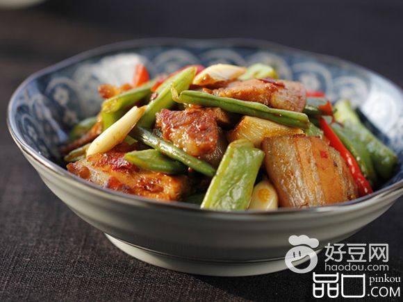 四季豆回锅肉