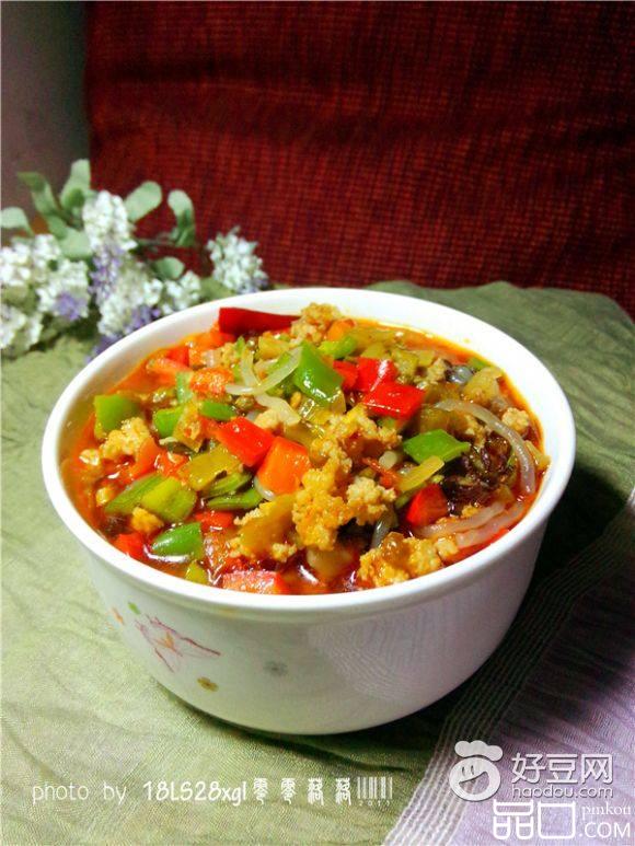 酸菜肉末煲粉条