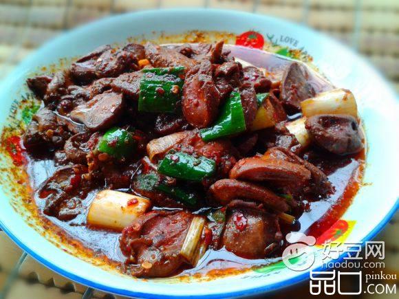 金沙孜然鸡心