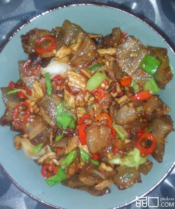 萝卜干炒农家腊肉