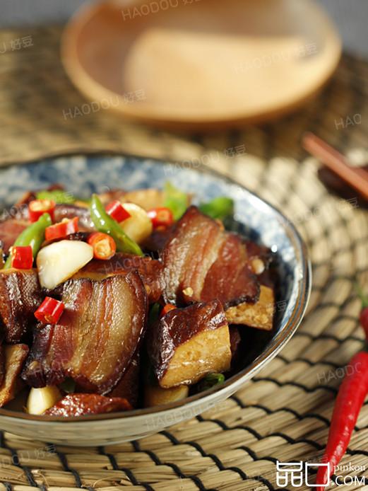 腊肉炒香干