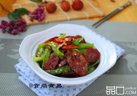 杭椒炒腊肠