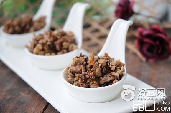 【手工美食】香菇肉末