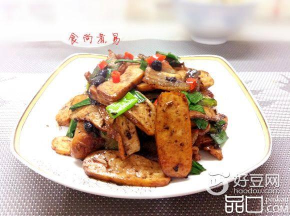 蒜香豆干五花肉