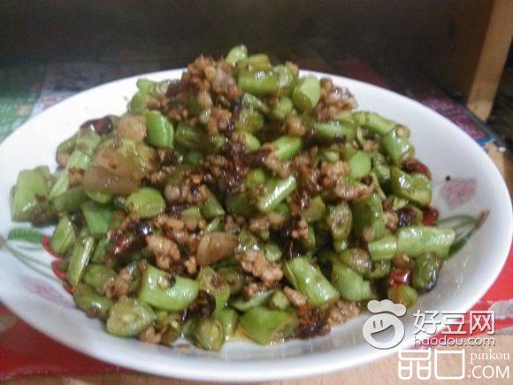 肉末四季豆