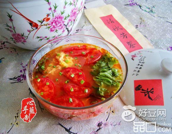 西红柿鸡蛋浓汤