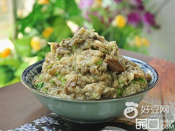 青辣椒茄子泥