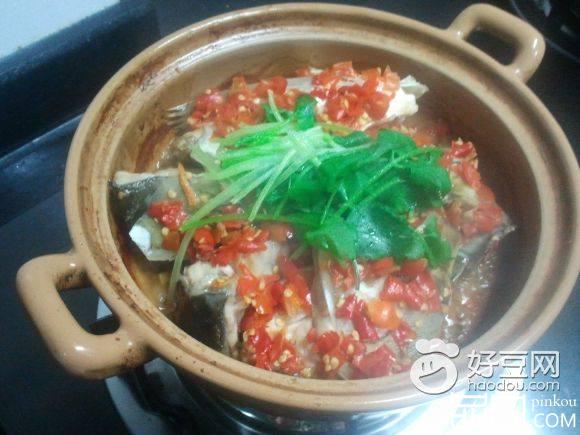 剁椒干锅鱼头