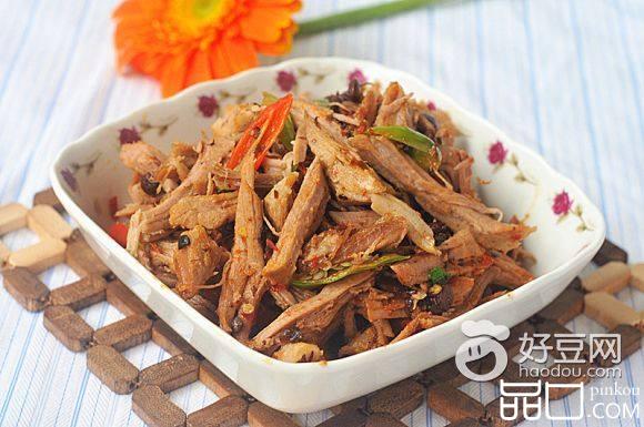 黑豆豉手撕肉