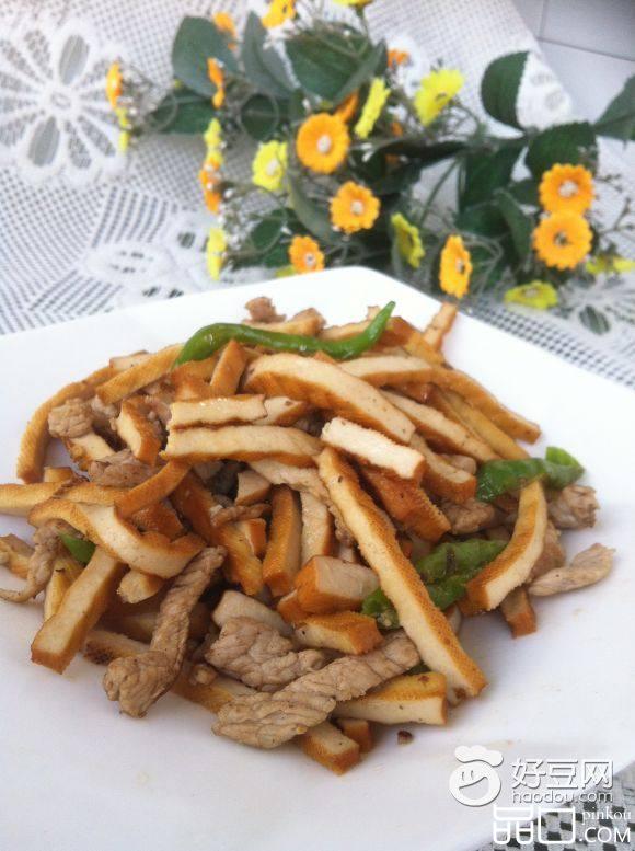 豆干炒肉丝
