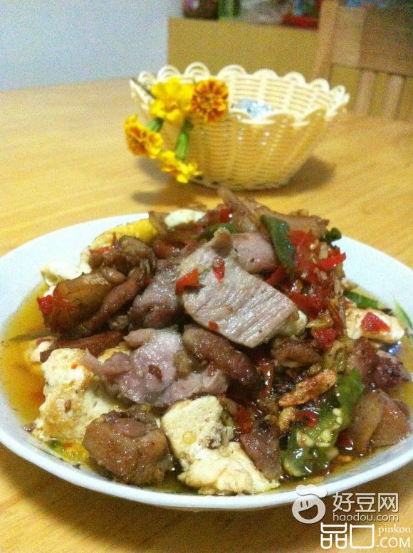 鸡蛋炒五花肉