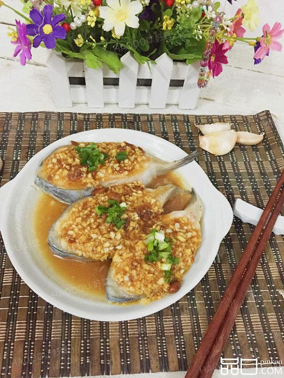 黄豆酱蒸鲑鱼块