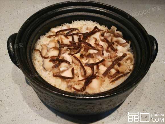 鲍鱼陈皮肽米煲仔饭