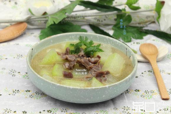 鸡胗滚冬瓜汤