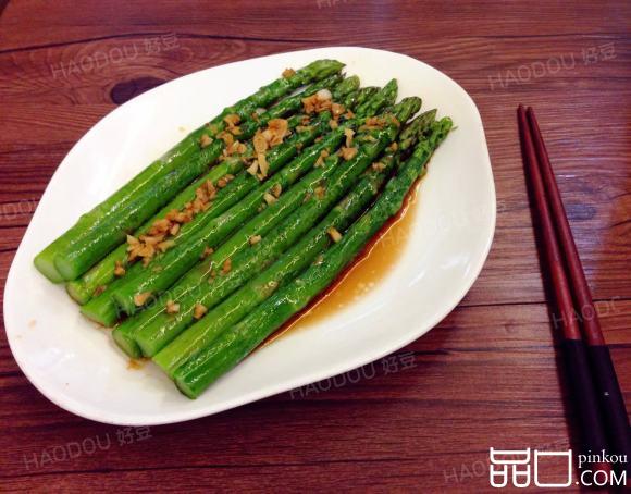 白灼芦笋#多效护理一