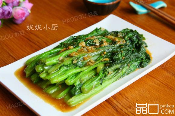 金蒜蚝油菜心