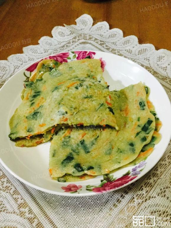 明月草鸡蛋饼