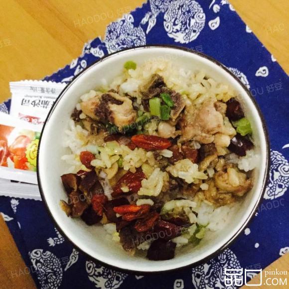 鸡腿焗饭
