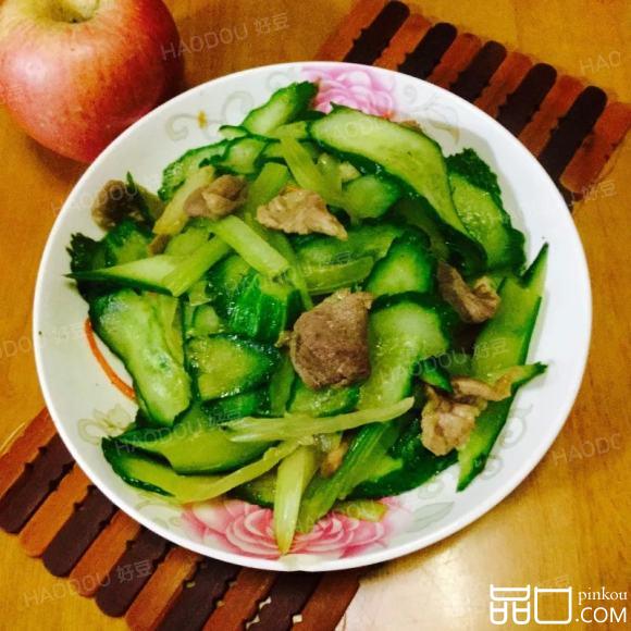 青瓜肉片