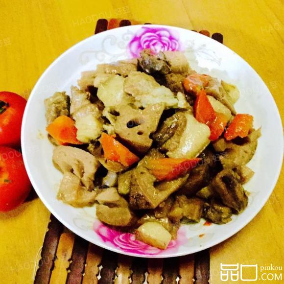 猪肉焖莲藕