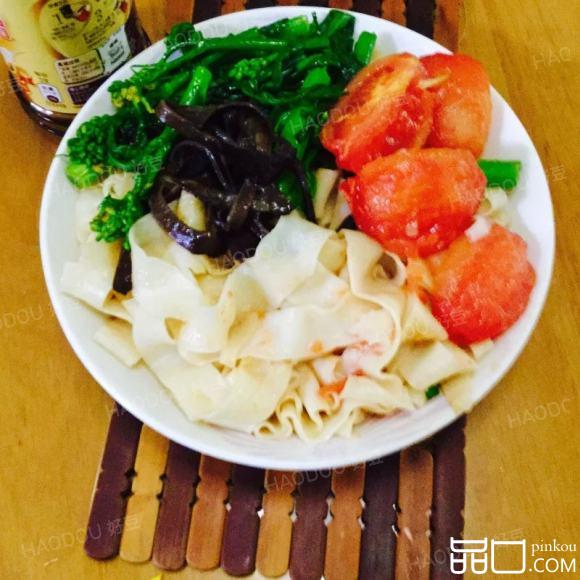 番茄青菜面