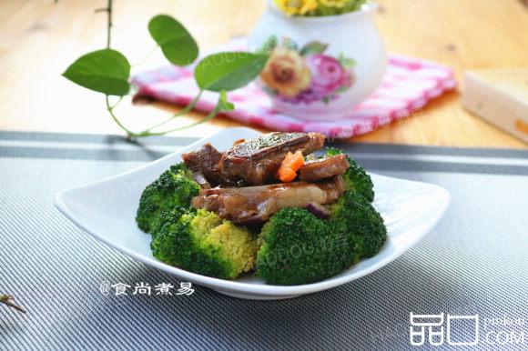 西兰花洋葱牛仔骨