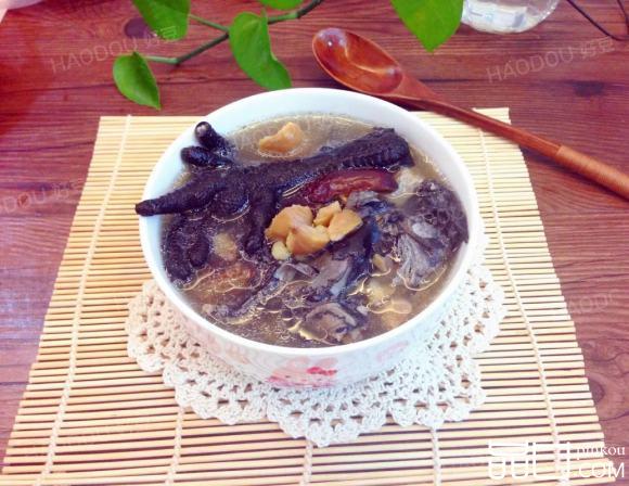 板粟红枣乌鸡汤