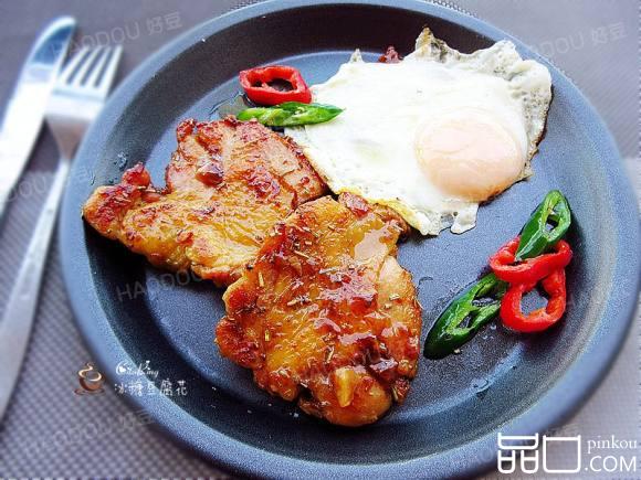 蒜蓉迷迭香煎鸡扒