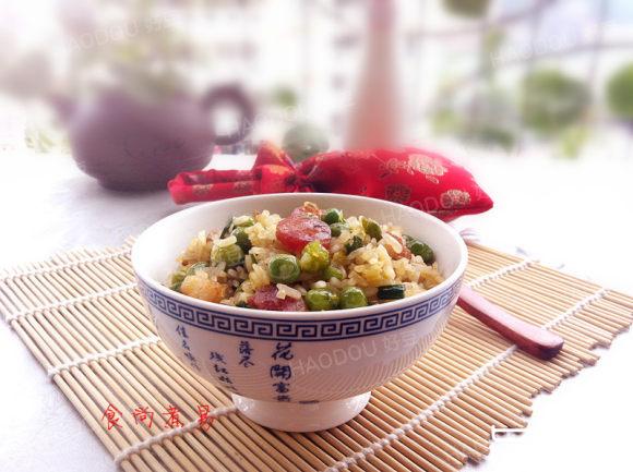 广东腊味糯米饭