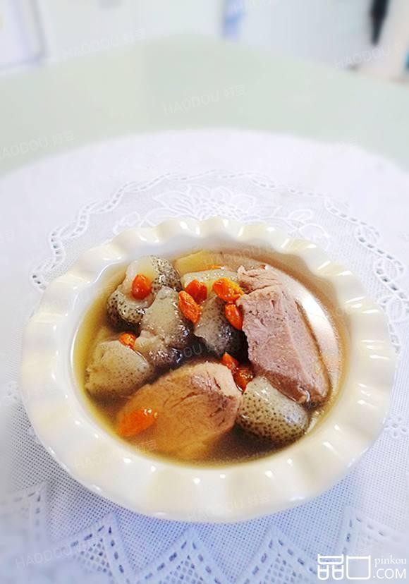 海参煲瘦肉汤