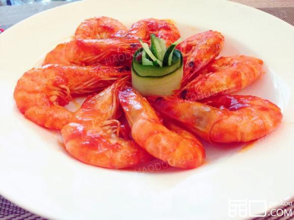 茄汁焖虾