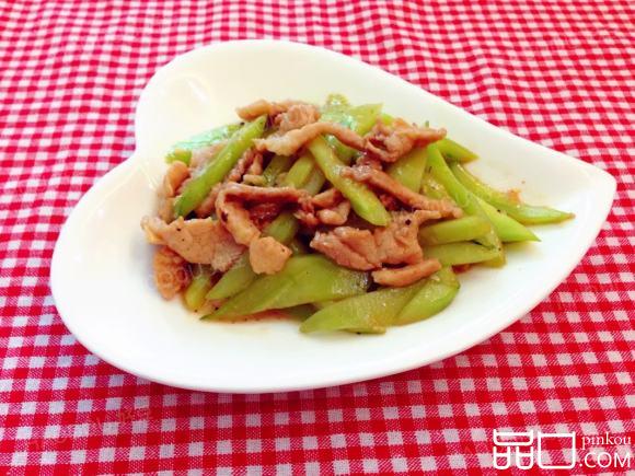 青瓜炒肉丝