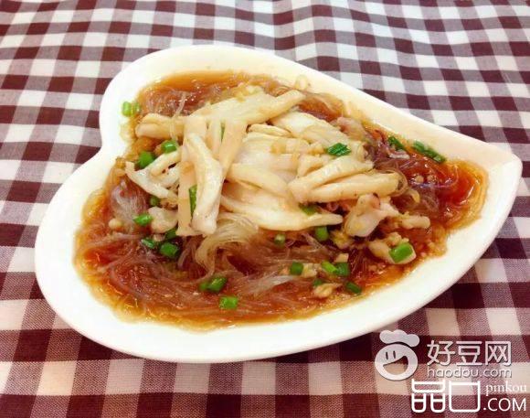 蒜蓉粉丝蒸鲜鱿