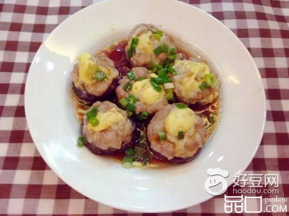 香菇肉泥蒸鹌鹑蛋